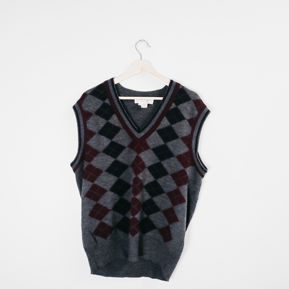 Tricots St. Raphael Virgin Wool Vest Men's XL